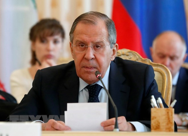 Ngoại trưởng Nga Sergey Lavrov. (Nguồn: EPA-EFE/TTXVN)