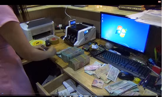 Tang vật thu giữ tại hiện trường. 