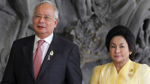  Vợ chồng cựu thủ tướng Malaysia Najib. Ảnh: Reuters.