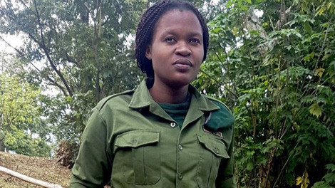 Rachel Masika Baraka, 25 tuổi, là nữ nhân viên bảo vệ đầu tiên bị sát hại tại Virunga.  Rachel Masika Baraka, 25 tuổi, là nữ nhân viên bảo vệ đầu tiên bị sát hại tại Virunga.