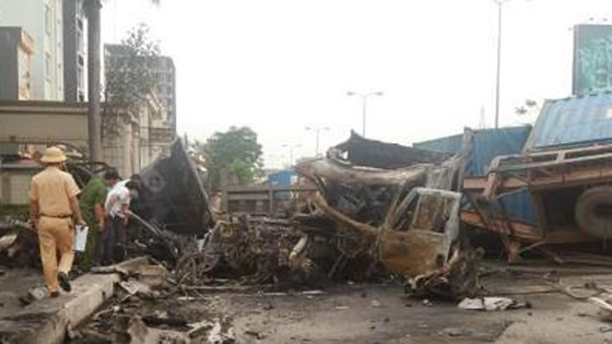  Hiện trường vụ tai nạn