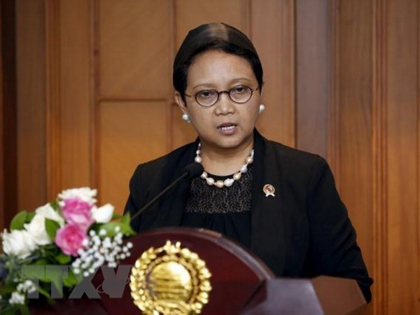 Ngoại trưởng Indonesia Retno Marsudi.