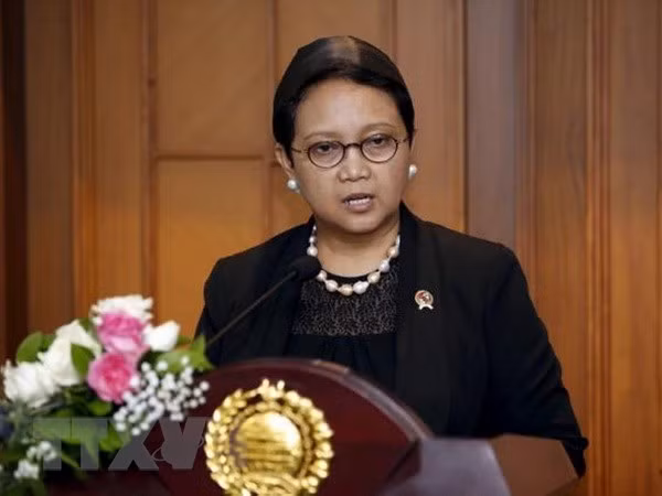 Ngoại trưởng Indonesia Retno Marsudi.