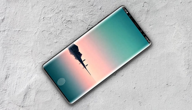 Một bản concept chiếc Galaxy Note 9. Một bản concept chiếc Galaxy Note 9.