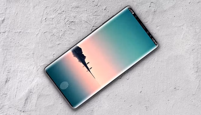 Một bản concept chiếc Galaxy Note 9. Một bản concept chiếc Galaxy Note 9.