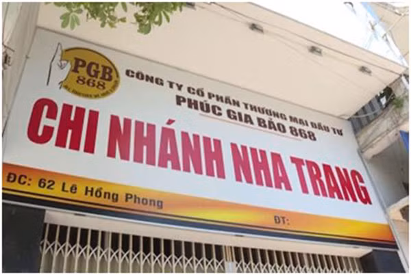  Trụ sở Công ty 868, chi nhánh tại Nha Trang. Ảnh: Internet.