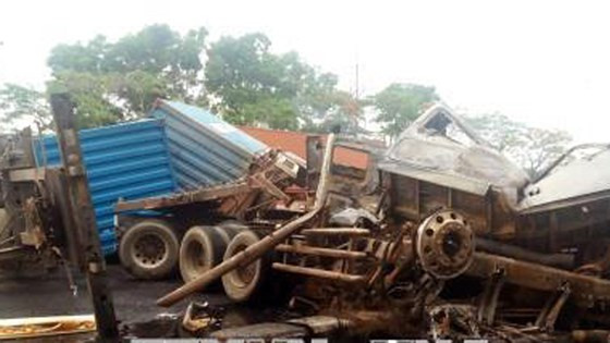 Hiện trường vụ tai nạn