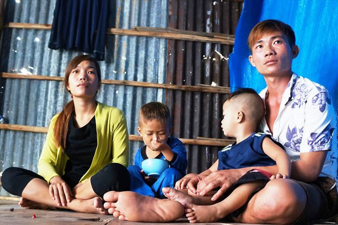 Sum họp tại nhà cha mẹ vợ sau khi Lê Hoàng Hải mãn hạn tù trộm cắp... sò huyết.