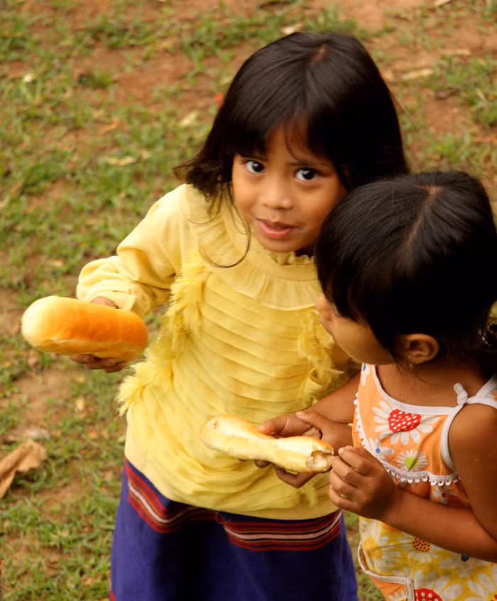 Ổ bánh mì của em đây.