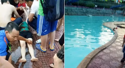 Người phụ nữ bị bất tỉnh, phải nhập viện cấp cứu sau khi tắm ở bể bơi.