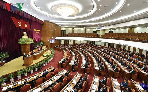 Toàn cảnh buổi khai mạc Hội nghị Trung ương 7