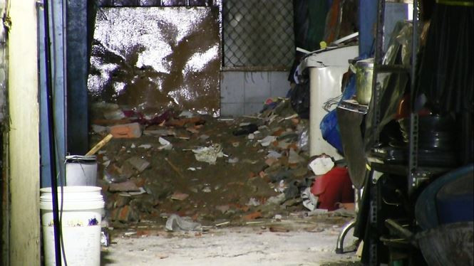 Hiện trường nơi xảy ra vụ việc. Hiện trường nơi xảy ra vụ việc.