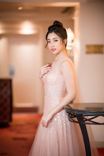 Kể từ ngày đăng quang Hoa hậu Việt Nam 2016, Đỗ Mỹ Linh trung thành với hình ảnh nhẹ nhàng, nữ tính.