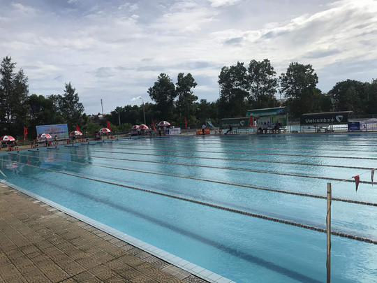 Bể bơi nơi xảy vụ việc