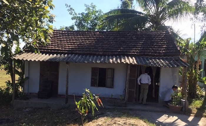 Tiệm massage nơi vụ trộm tiền của khách.