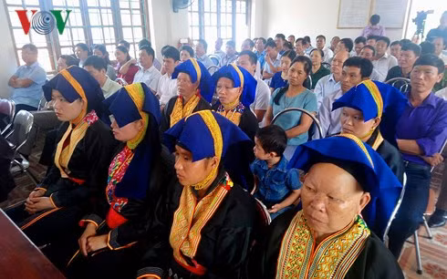 Đông đảo nhân dân huyện Ba Chẽ tham dự buổi tiếp xúc cử tri