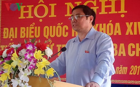 Ủy viên Bộ Chính trị, Trưởng Ban Tổ chức Trung ương Phạm Minh Chính thông tin tới cử tri huyện Ba Chẽ nội dung Kỳ họp Quốc hội sắp tới Ủy viên Bộ Chính trị, Trưởng Ban Tổ chức TƯ Phạm Minh Chính thông tin tới cử tri huyện Ba Chẽ nội dung Kỳ họp Quốc hội sắp tới