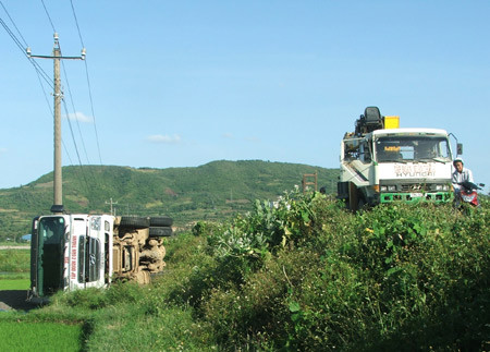 Hiện trường vụ tai nạn