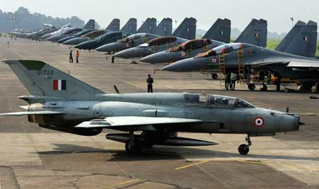 Các máy bay chiến đấu MiG-21.