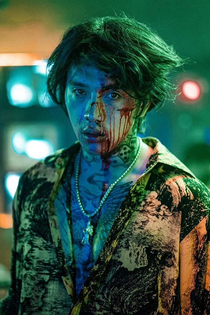 Tạo hình gây sốc của Thuận Nguyễn trong Thanh Sói. Ảnh: ĐPCC Tạo hình gây sốc của Thuận Nguyễn trong Thanh Sói. Ảnh: ĐPCC