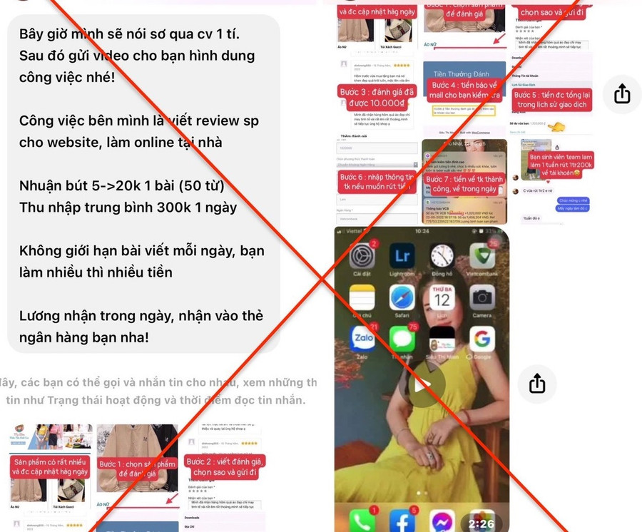 Người lao động nên cẩn trọng với những công việc yêu cầu đóng phí. Ảnh nguồn Báo Lao Động Người lao động nên cẩn trọng với những công việc yêu cầu đóng phí. Ảnh nguồn Báo Lao Động