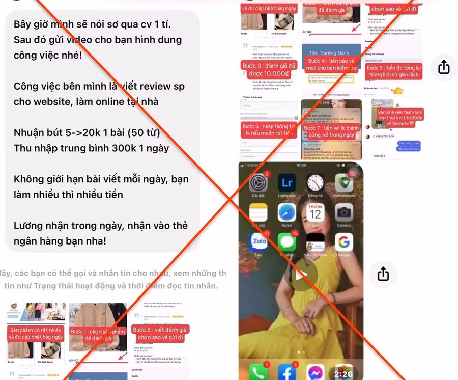 Người lao động nên cẩn trọng với những công việc yêu cầu đóng phí. Ảnh nguồn Báo Lao Động