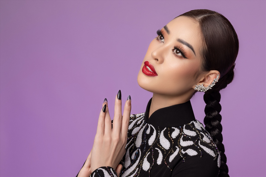 Cũng nhân dịp kỷ niệm 3 năm, Hoa hậu Hoàn vũ Việt Nam 2019 đã quyết định tổ chức một đêm diễn thời trang cho riêng mình với tên “Brave Heart Fashion Show 2022“ (Tạm dịch: Đêm diễn thời trang “Trái tim dũng cảm” - PV). Ảnh: Nguyễn Long