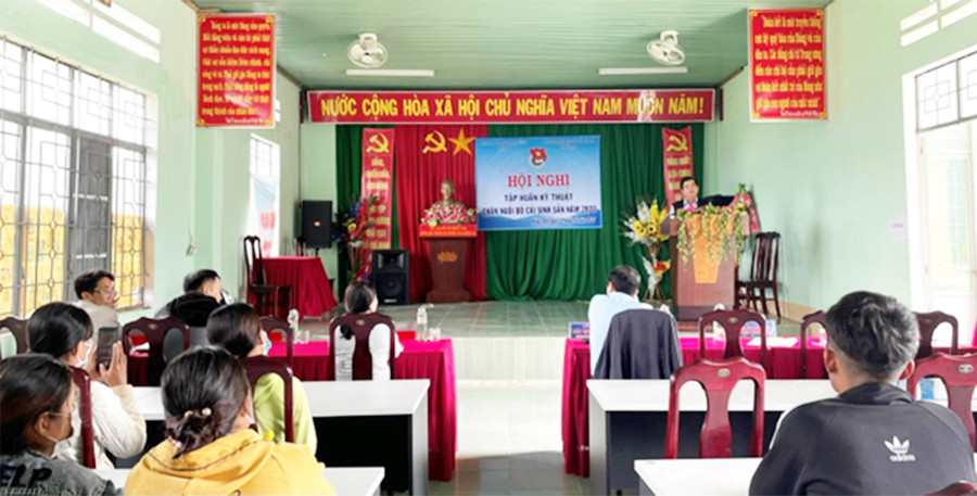Quang cảnh buổi tập huấn. Ảnh: Phương Liên Quang cảnh buổi tập huấn. Ảnh: Phương Liên