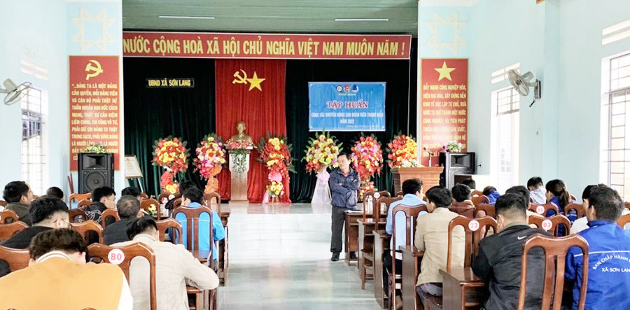 Quang cảnh buổi tập huấn. Ảnh: Hà Đức Thành Quang cảnh buổi tập huấn. Ảnh: Hà Đức Thành