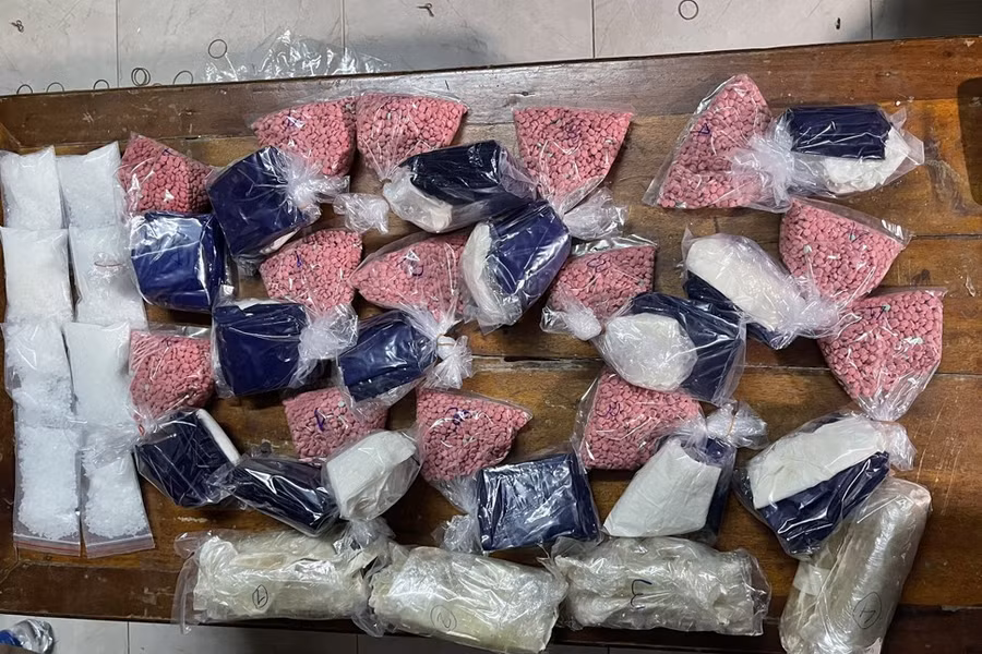 Tang vật ma túy. Ảnh Công an cung cấp