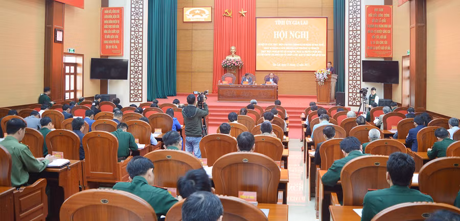 Quang cảnh hội nghị. Ảnh: Anh Huy