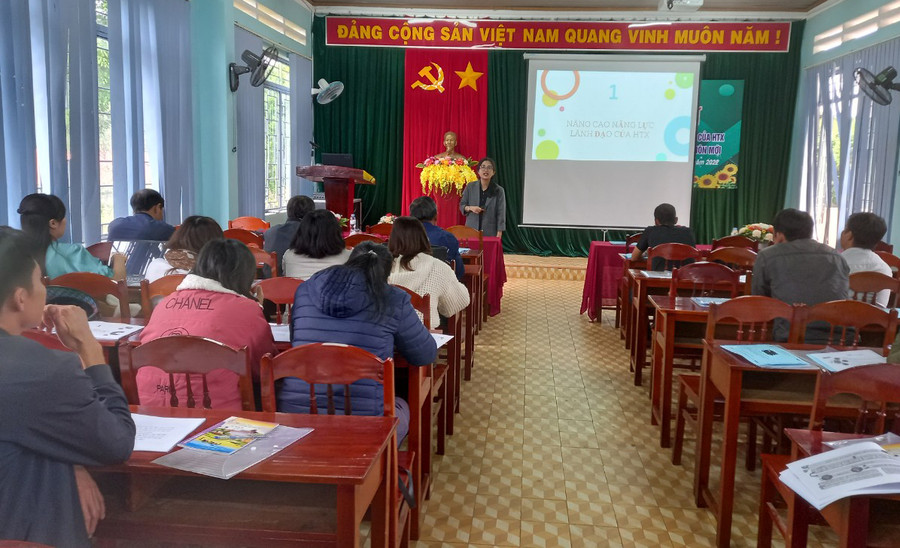 Quang cảnh lớp tập huấn. Ảnh: Nguyễn Kim Quang cảnh lớp tập huấn. Ảnh: Nguyễn Kim