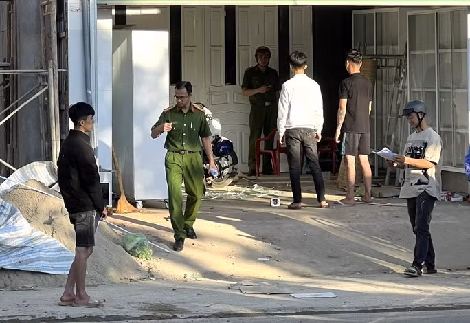 Công an huyện Bảo Lâm (Lâm Đồng), thực nghiệm hiện trường vụ truy sát