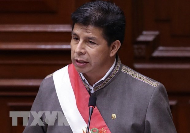  Cựu Tổng thống Peru Pedro Castillo. (Ảnh: AFP/TTXVN)