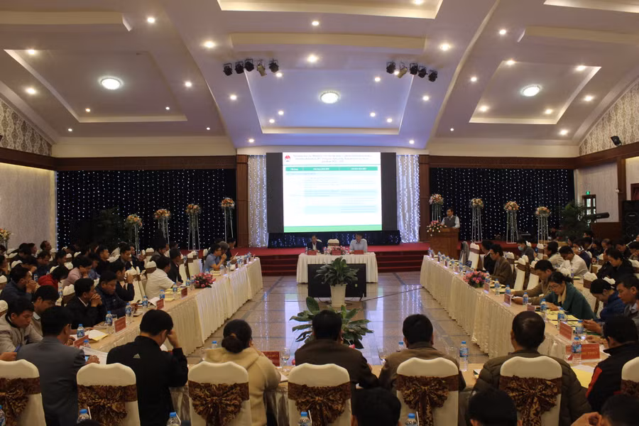 Quang cảnh lớp tập huấn.Ảnh: Nguyễn Diệp