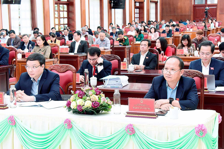 Quang cảnh kỳ họp. Ảnh: Đức Thụy