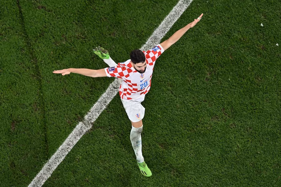 Trung vệ 20 tuổi Josko Gvardiol đại diện cho thế hệ trẻ của Croatia tại World Cup 2022. Ảnh: AFP