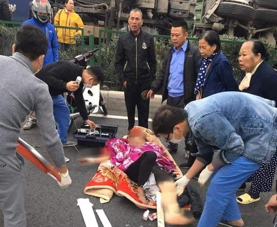 Một nạn nhân trong vụ tai nạn giao thông kinh hoàng Một nạn nhân trong vụ tai nạn giao thông kinh hoàng