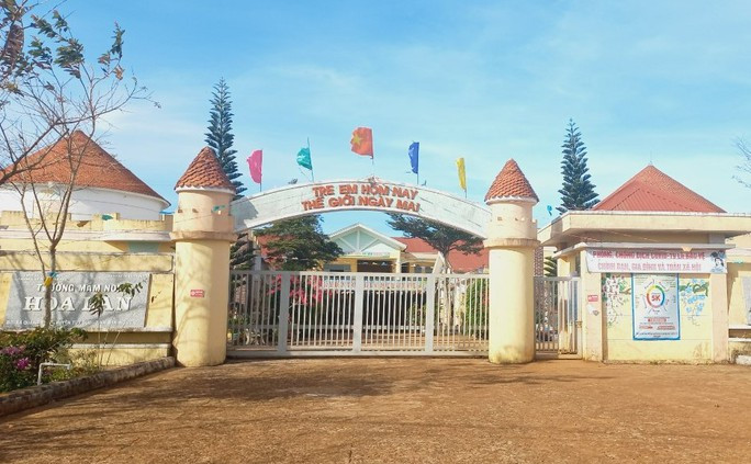 Bà Đỗ Thị Oanh, Hiệu trưởng Trường Mầm non Hoa Lan, có hàng loạt sai phạm.