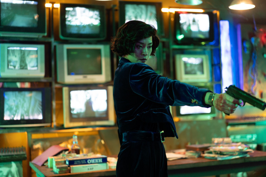 Cận cảnh tạo hình của Ngô Thanh Vân trong Thanh Sói. Ảnh: ĐPCC