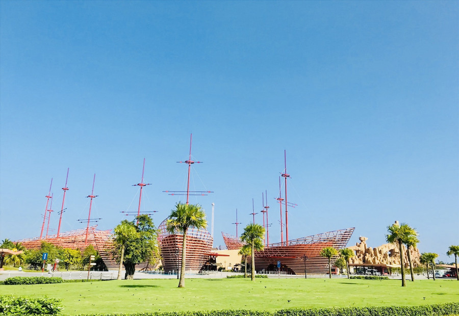 Lễ bế mạc Năm du lịch quốc gia 2022 và khai mạc Năm khởi nghiệp quốc gia 2023 sẽ diễn ra tại Vinwonders Nam Hội An. Ảnh: Quốc Tuấn