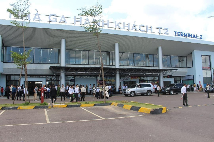  Nhà hành khách tại sân bay Phù Cát. Ảnh: Hoài Luân 