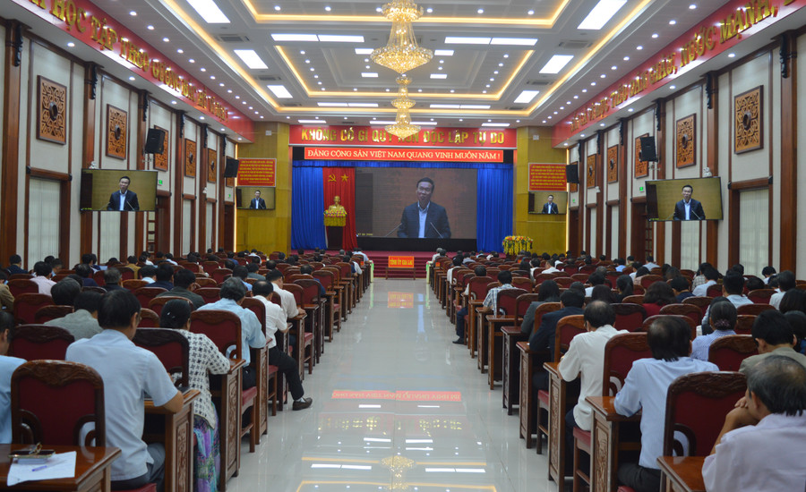 Thường trực Ban Bí thư Võ Văn Thưởng phát biểu chỉ đạo tại hội nghị