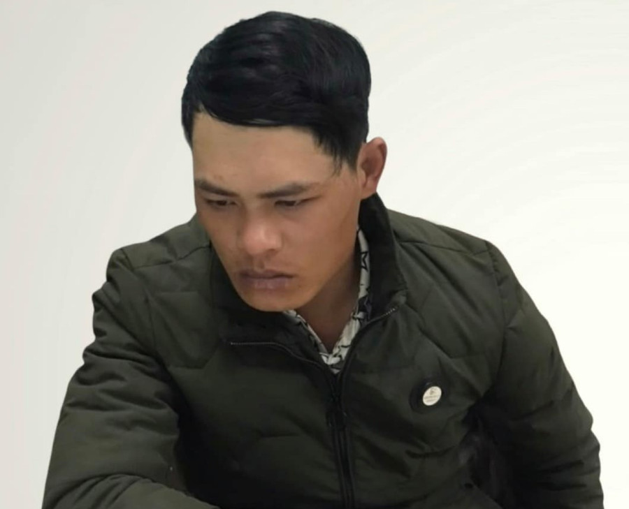 Đối tượng trộm cắp tài sản Lê Đăng Long tại Cơ quan điều tra. Ảnh: Công an huyện Đak Đoa cung cấp Đối tượng trộm cắp tài sản Lê Đăng Long tại cơ quan điều tra. Ảnh: Công an huyện Đak Đoa cung cấp