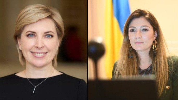 FSB đã yêu cầu toà án Lefortovo ở thủ đô Moscow phát lệnh bắt giữ vắng mặt Phó Thủ tướng Iryna Vereshchuk và Thứ trưởng Ngoại giao thứ nhất Emine Dzhaparova của Ukraine. Ảnh: Pravda