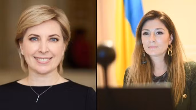 FSB đã yêu cầu toà án Lefortovo ở thủ đô Moscow phát lệnh bắt giữ vắng mặt Phó Thủ tướng Iryna Vereshchuk và Thứ trưởng Ngoại giao thứ nhất Emine Dzhaparova của Ukraine. Ảnh: Pravda