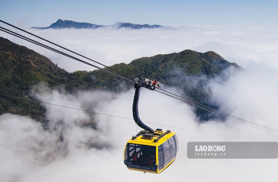 Cảnh đẹp ở Fansipan. Ảnh: Văn Đức