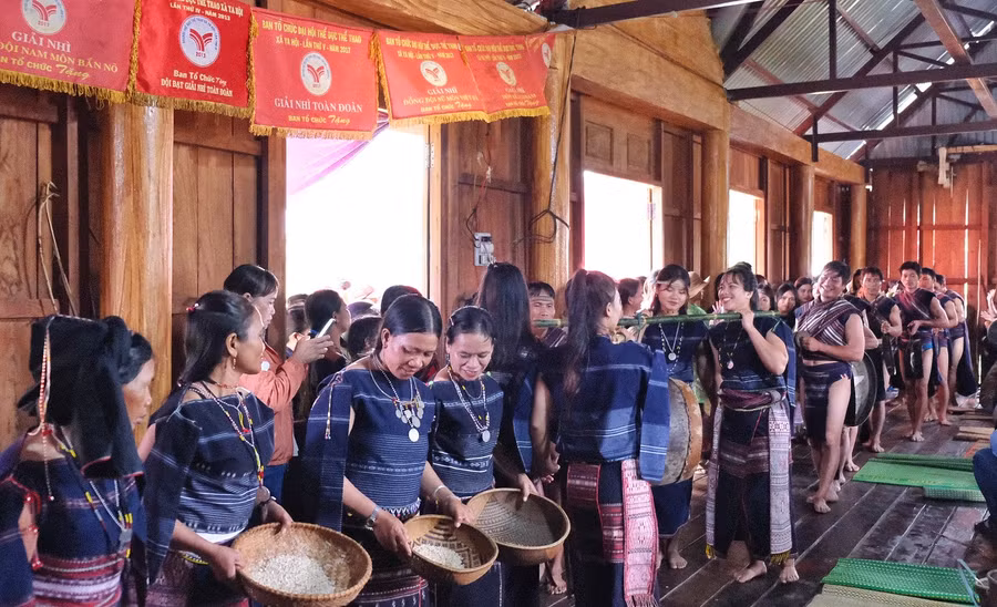 Lễ mừng lúa mới của người Bahnar ở Ya Hội vẫn giữ được nhiều nét đẹp văn hoá độc đáo