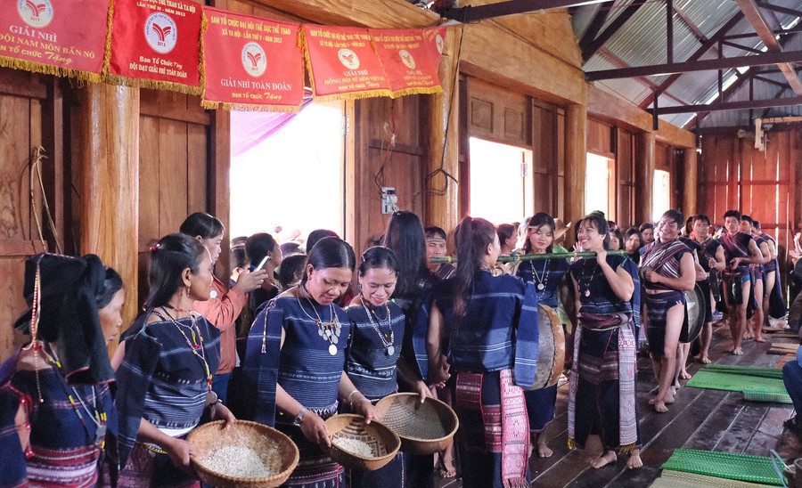 Lễ mừng lúa mới của người Bahnar ở Ya Hội vẫn giữ được nhiều nét đẹp văn hoá độc đáo