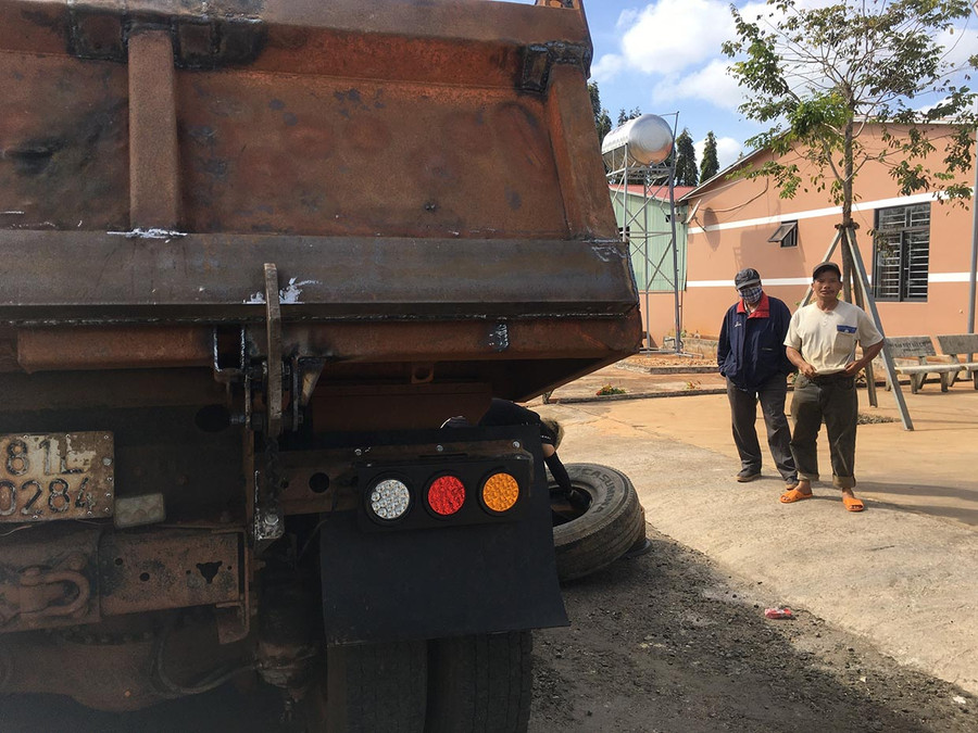 hủ các phương tiện khắc phục lỗi nhằm đảm bảo điều kiện trước khi vào kiểm định. Ảnh: Quang Tấn